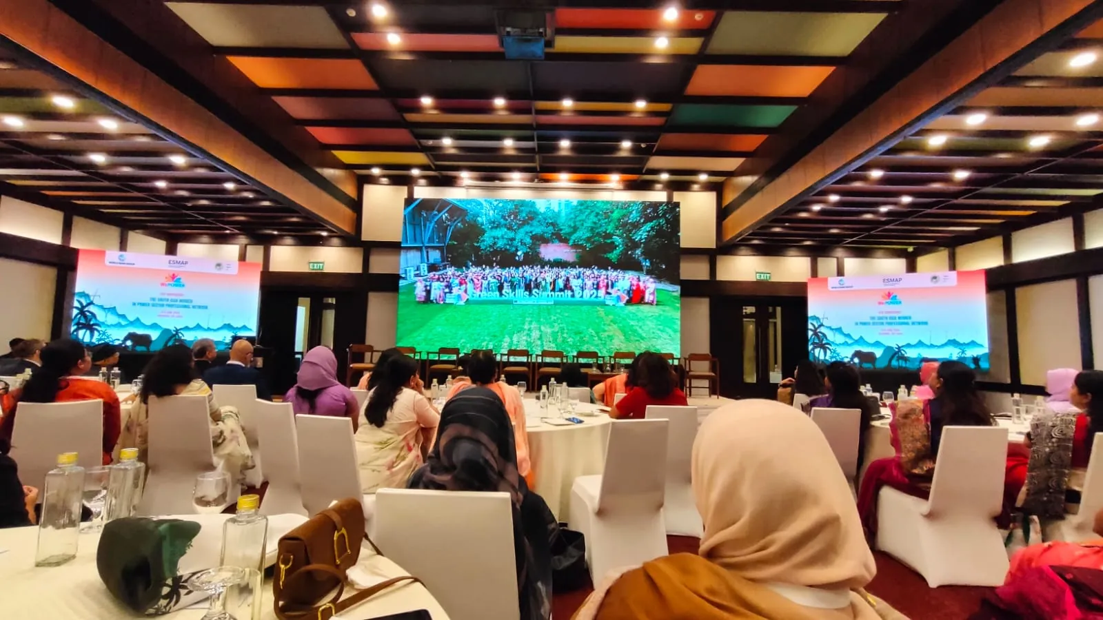 A Shoktikonna film on the big screen at the WePOWER Regional Conference